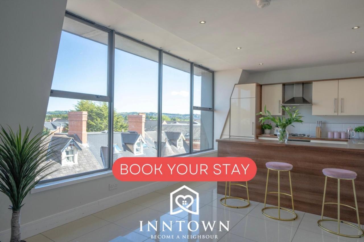 Rooftop Apartment At Queens Beautiful Views Belfast Eksteriør bilde
